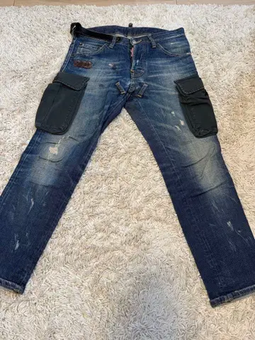 디스퀘어드 데님 42 카고