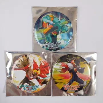 록맨 에그제 TSUTAYA 트레이딩 캔뱃지 2개