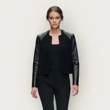 2011fw neil barrett 가죽 절개 자켓