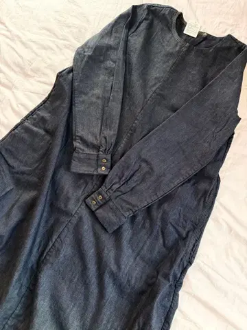 팔라스 팰리스 인디고 데님 원피스