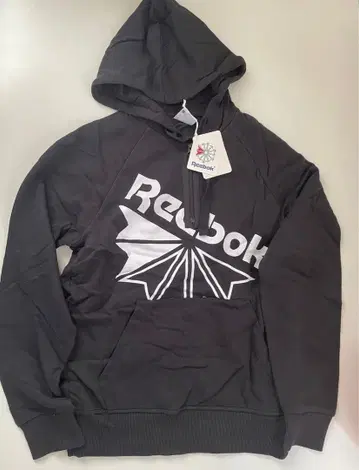 리복 후드티 트레이닝복 맨투맨 블랙