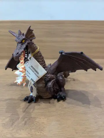 PAPO 레드 드래곤 불꽃 포함 2005년판 파이어 블레스 드래곤