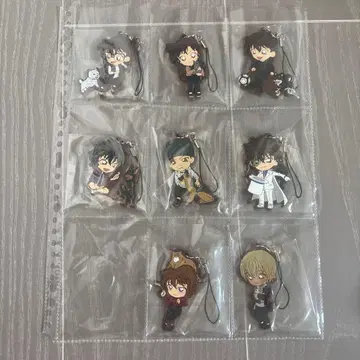 명탐정 코난 러버 키링 8개 세트