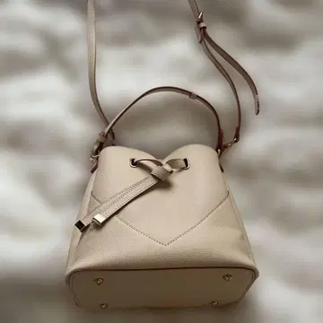 vis 비스 여성용 베이지 하트 버킷형 숄더백