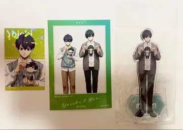 블루 록  시리즈 린 이사기 아크릴 스탠드 브로마이드 카드