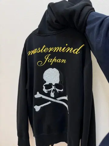 mastermind Japan 블랙 후드티