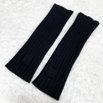 컨디션 최상 두지엠 클라세 캐시미어 암워머 장갑 블랙