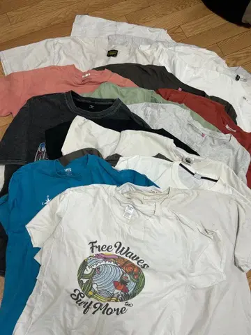 T셔츠 세트 (다색 디자인)