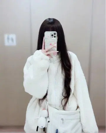 shein 보아 자켓 화이트닝