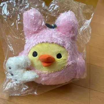 [미개봉 새상품] 키이로이토리 한정판 설날 봉제 인형 토끼 리락쿠마
