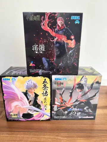 미개봉 새상품 주술회전 스쿠나 고죠 오토코 루미나스타