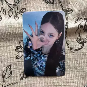 izna 지민 Mamma Mia 3주차 공개방송 사전녹화 트레이딩 카드