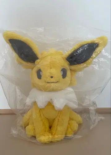 포켓몬 센터 오리지널 푹신푹신 안고 다니는 봉제 인형 썬더