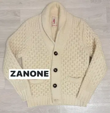 ZANONE x SLOWEAR 숄카라 니트 가디건 ( 사이즈 50 )