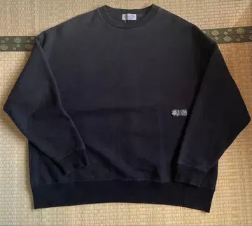 POET MEETS DUBWISE 블랙 맨투맨 L