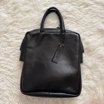 ANVOCOEUR 앙부쿨 그랑빌 핸드백 가죽 블랙