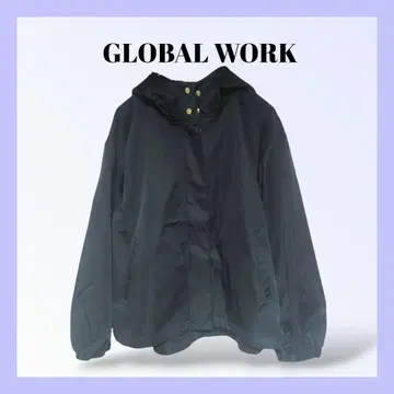 GLOBAL WORK 글로벌 워크 마운틴 후드티 M 새상품급