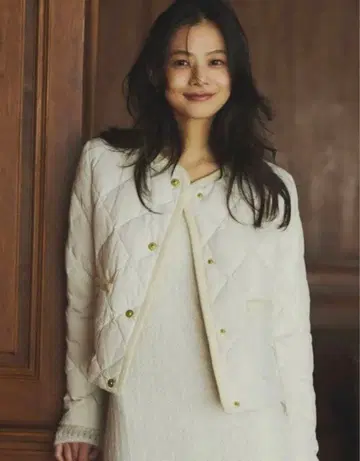 [ TAION x anuans ] 노카라 퀼팅 숏 다운 미사용 새상품