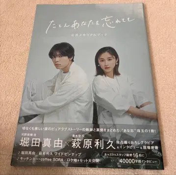 설령 당신을 잊어도 메모리얼북 하기와라 리쿠