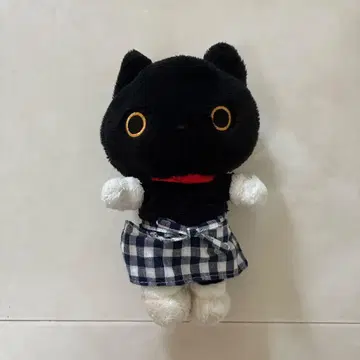 산엑스 양말냥코 흐물흐물 봉제 인형 에이프런 헤이세이 마스코트