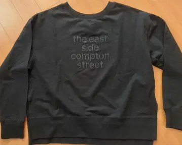 BAYFLOW 맨투맨 F 사이즈 블랙