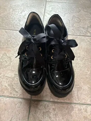 통굽 로퍼 블랙 마니쉬