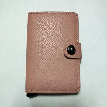 SECRID 천연 가죽 카드 케이스/미니 지갑