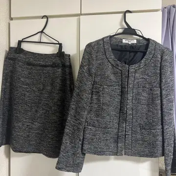 NATURAL BEAUTY BASIC 트위드 수트 사이즈 L