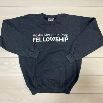 Hanes 다크 그레이 맨투맨 M