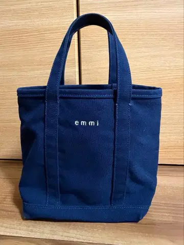 emmi 네이비 토트백 핸드백
