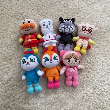 호빵맨 봉제 인형 세트 (낱개 판매 가능)