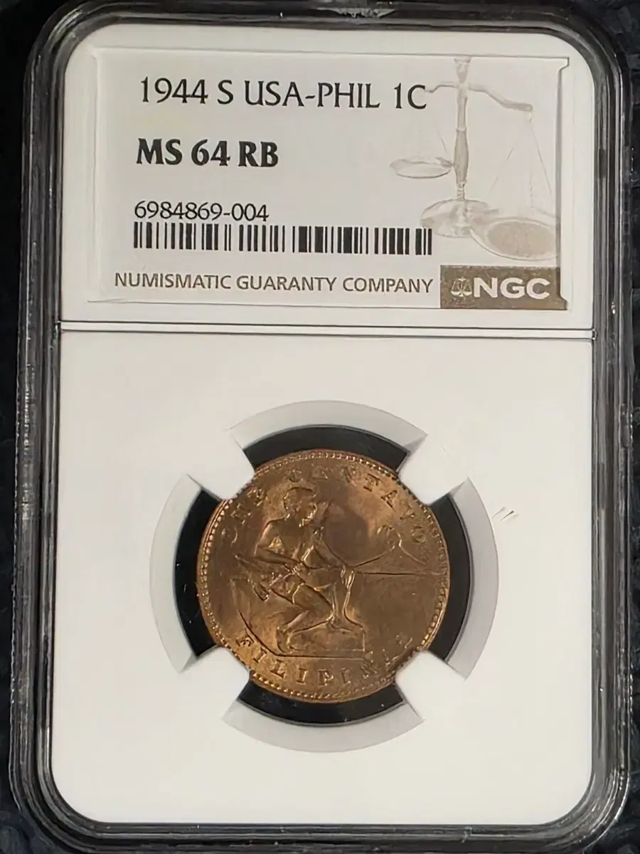 1944 필리핀 1센타보 NGC 코인 MS64 RB | 브랜드 중고거래 플랫폼, 번개장터