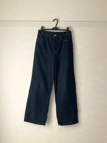 띠어리 럭스 와이드 데님 팬츠 인디고 블루 40 사이즈