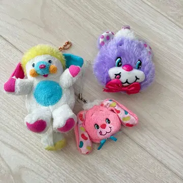 얌얌즈 봉제 인형 키링 봉제 인형 키링 토끼 곰