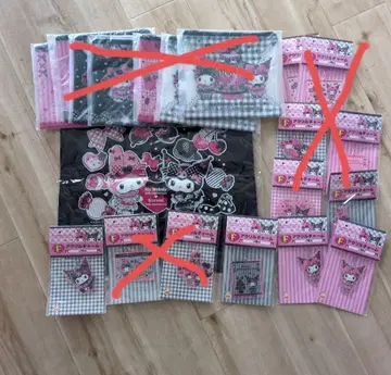 쿠로미 산리오 복권 B&F상 4점의 5개 세트