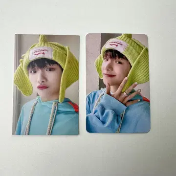 BOYNEXTDOOR 선행 판매 WHO! 한정판 운학 트레이딩 카드 2장