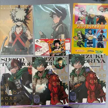 나의 히어로 아카데미아 클리어 파일 6장 세트, 캔뱃지