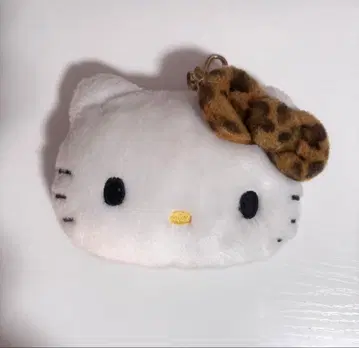 헬로키티 키티 패스 케이스 IC 케이스 레오파드 무늬