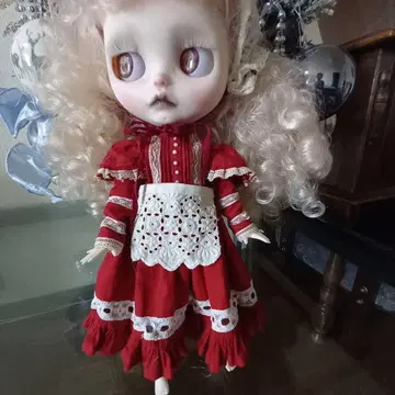 커스텀 브라이스 작가님 아이시 인형과 드레스