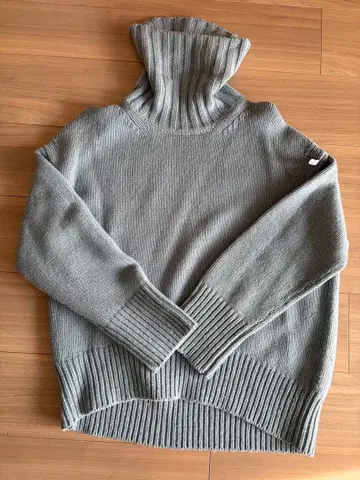 갤러리 비 파인 울 터틀넥 니트 울 100%