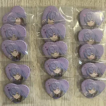 니지산지 별도 쇼 하트 캔뱃지