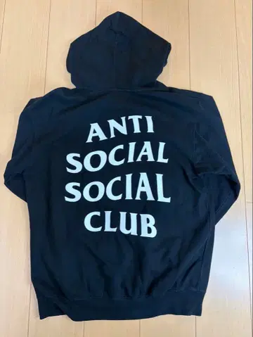 ANTI SOCIAL CLUB 후드티 M 블랙