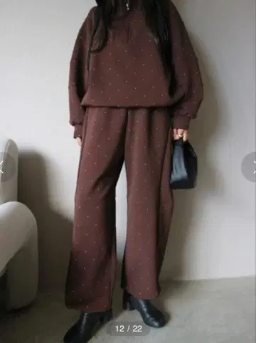 TRUNC Half Zip Sweat SET UP