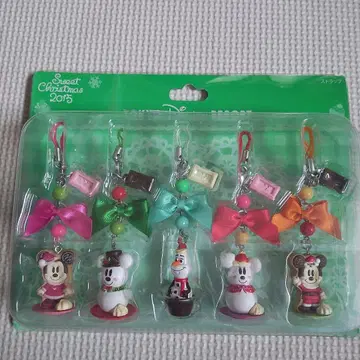 디즈니 미키 미니 올라프 스트랩 크리스마스 2015