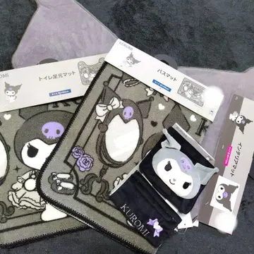 쿠로미 인테리어 화장실 욕실 매트 페이퍼 홀더 4종 [미사용 새상품]