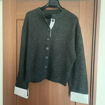 새상품 ZARA 자라 콤비 니트 가디건