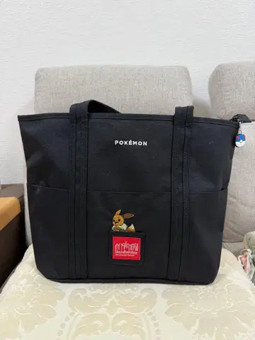 포켓몬 이브이 토트백 블랙