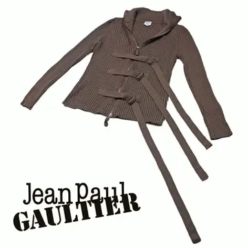 장 폴 고티에 옴 본지티 스타일 드라이버즈 리브 니트