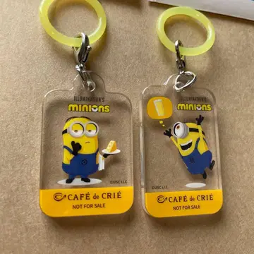 미니언 아크릴 키링 CAFE de CRIE
