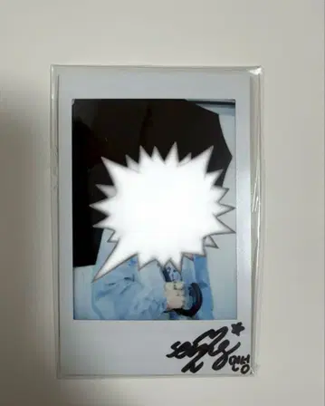 사인 포함 폴라로이드 김민성 TIOT